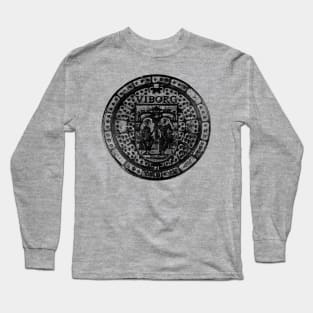 Viborg Denmark Manhole Cover Long Sleeve T-Shirt